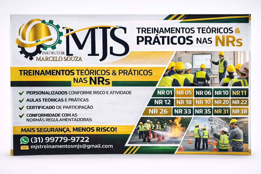 Foto da capa de MJS - Segurança do trabalho e treinamentos | Treinamento NR